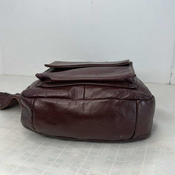 Made in Mexico Leather Sling bag, brown leather sling,bag,, - Picture 5 of 10